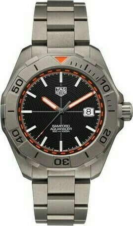 Tag Heuer Aquaracer Bamford Automatic Black Dial Grey Steel Strap Watch for Men - WAY208F.BF0638 Buy Now By Tag Heuer