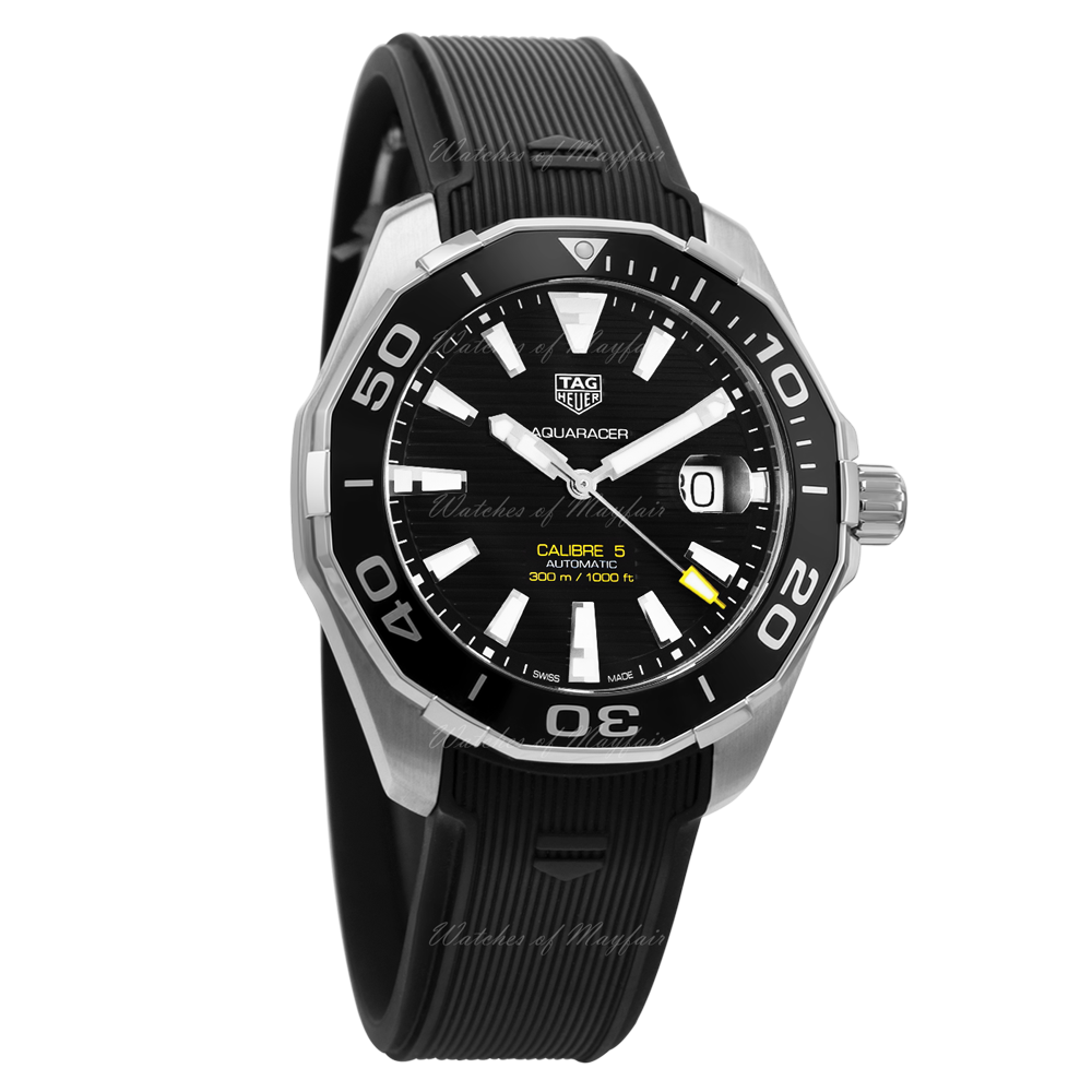 Tag Heuer Aquaracer Black Dial Watch for Men - WAY201A.FT6142 Buy Now By Tag Heuer