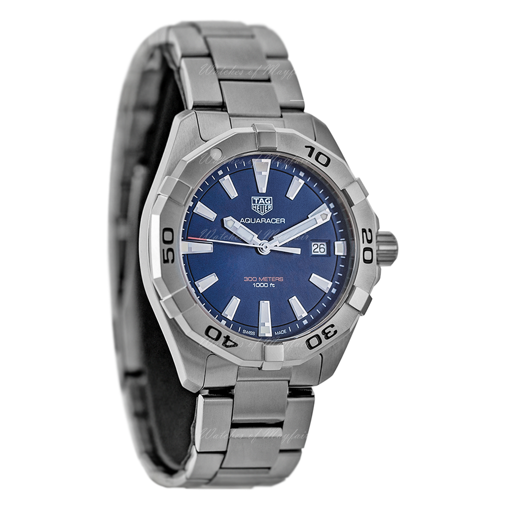 Tag Heuer Aquaracer Blue Dial Watch for Men - WBD1112.BA0928 Buy Now By Tag Heuer