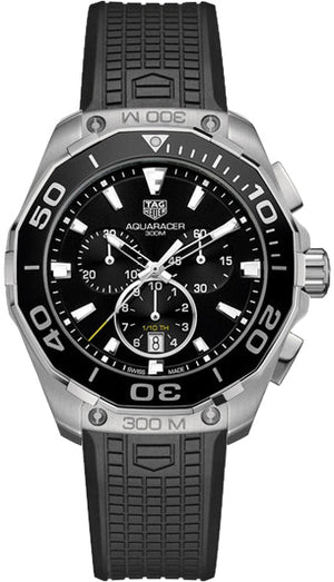 Tag Heuer Aquaracer Black Dial Watch for Men - CAY111A.FT6041 Buy Now By Tag Heuer