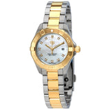 Tag Heuer Aquaracer Diamonds Mother of Pearl Dial Two Tone Steel Strap Watch for Men - WBD1422.BB0321 Buy Now By Tag Heuer