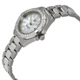 Tag Heuer Aquaracer Diamonds Mother of Pearl White Dial Silver Steel Strap Watch for Women - WBD1413.BA0741 Buy Now By Tag Heuer