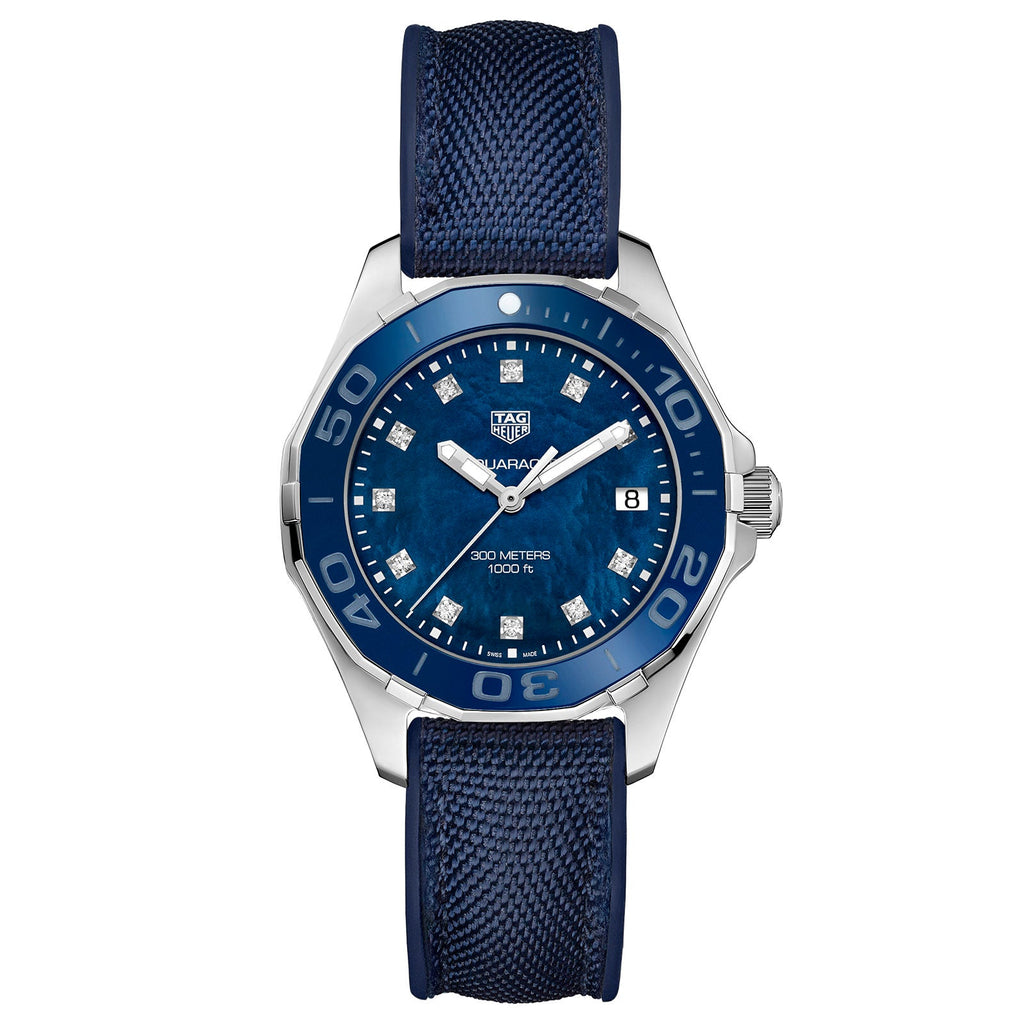 Tag Heuer Aquaracer Blue Mother of Pearl Dial Watch for Women - WAY131L.FT6091 Buy Now By Tag Heuer