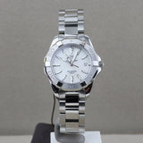 Tag Heuer Aquaracer Mother of Pearl Dial Silver Steel Strap Watch for Women - WBD131A.BA0748 Buy Now By Tag Heuer