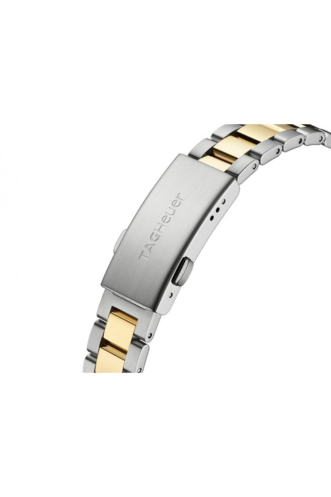 Tag Heuer Aquaracer Quartz Diamonds Mother of Pearl Dial Two Tone Steel Strap Watch for Women - WBD1423.BB0321