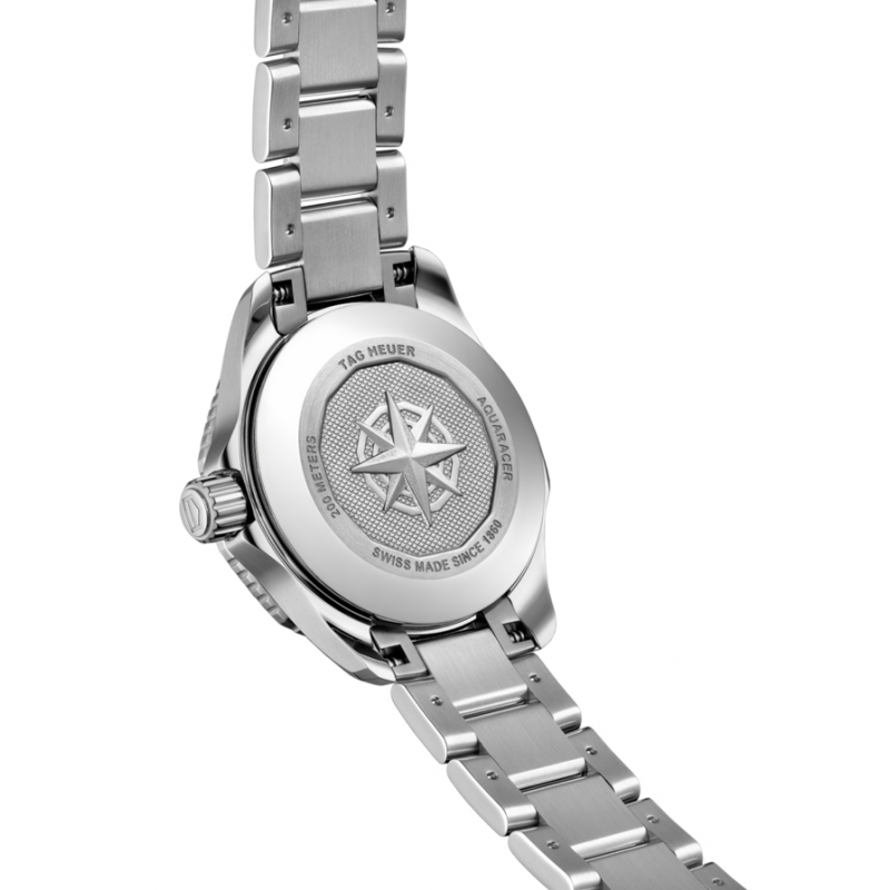 Tag Heuer Aquaracer Professional 200 Quartz Diamond Mother of Pearl Dial Silver Steel Strap Watch for Women - WBP1416.BA0622 Buy Now By Tag Heuer