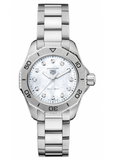 Tag Heuer Aquaracer Professional 200 Quartz Diamond Mother of Pearl Dial Silver Steel Strap Watch for Women - WBP1416.BA0622 Buy Now By Tag Heuer