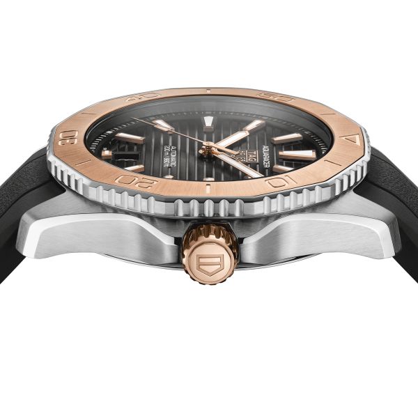 Tag Heuer Aquaracer Professional 200 Automatic Black Dial Black Rubber Strap Watch for Men - WBP2151.FT6199 Buy Now By Tag Heuer