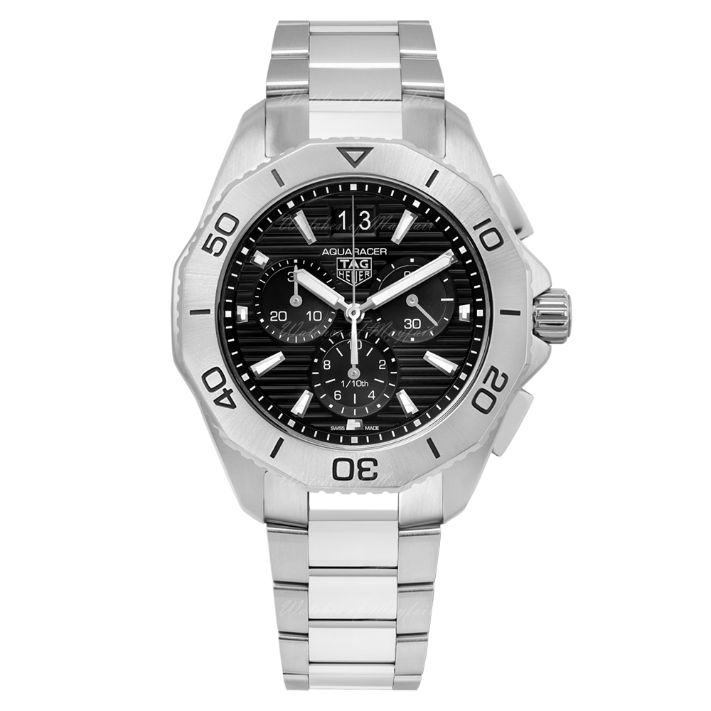 Tag Heuer Aquaracer Professional 200 Date Black Dial Silver Steel Strap Watch for Men - CBP1110.BA0627 Buy Now By Tag Heuer