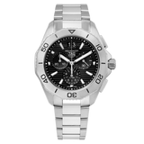 Tag Heuer Aquaracer Professional 200 Date Black Dial Silver Steel Strap Watch for Men - CBP1110.BA0627 Buy Now By Tag Heuer