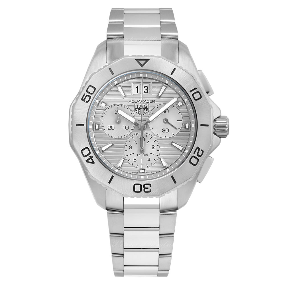 Tag Heuer Aquaracer Professional 200 Date White Dial Silver Steel Strap Watch for Men - CBP1111.BA0627 Buy Now By Tag Heuer