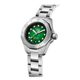 Tag Heuer Aquaracer Professional 200 Automatic Diamond Green Dial Silver Steel Strap Watch for Women - WBP2415.BA0622 Buy Now By Tag Heuer