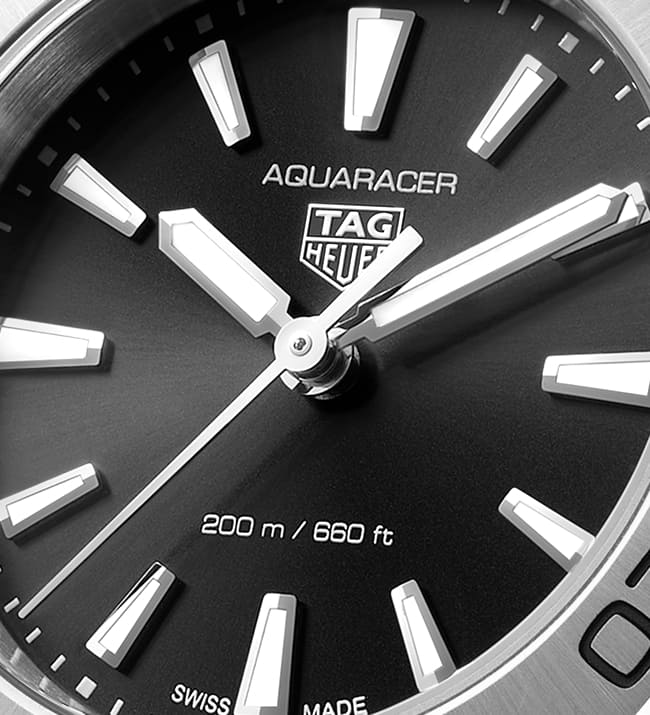 Tag Heuer Aquaracer Professional 200 Quartz Black Dial Silver Steel Strap Watch for Women - WBP1410.BA0622 Buy Now By Tag Heuer