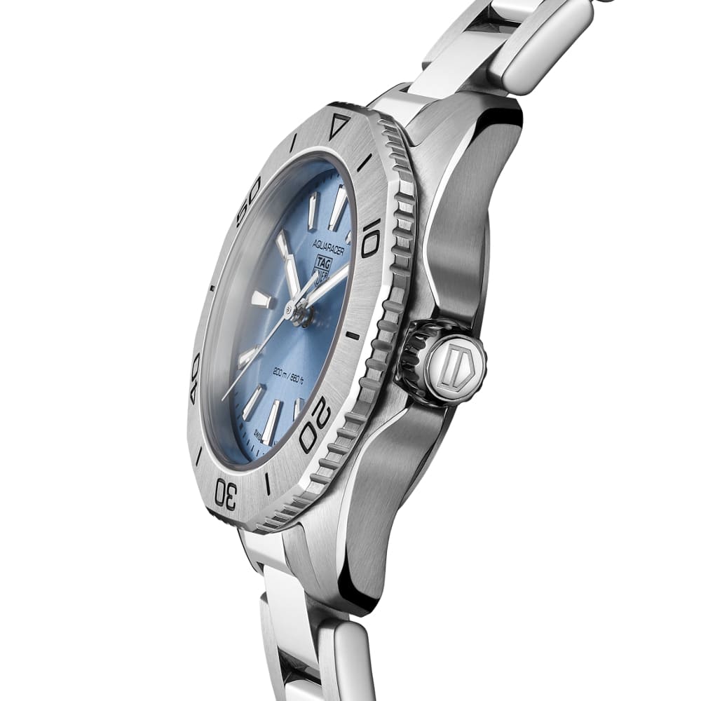 Tag Heuer Aquaracer Professional 200 Quartz Blue Dial Silver Steel Strap Watch for Women - WBP1415.BA0622 Buy Now By Tag Heuer