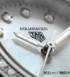 Tag Heuer Aquaracer Professional 200 Quartz Diamond Mother of Pearl Dial Silver Steel Strap Watch for Women - WBP1417.BA0622 Buy Now By Tag Heuer