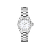 Tag Heuer Aquaracer Professional 200 Quartz Diamond Mother of Pearl Dial Silver Steel Strap Watch for Women - WBP1417.BA0622 Buy Now By Tag Heuer