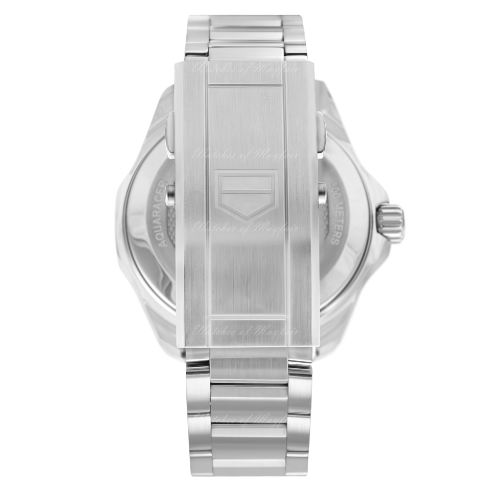 Tag Heuer Aquaracer Professional 300 Automatic Black Dial Silver Steel Strap Watch for Men - WBP201A.BA0632 Buy Now By Tag Heuer