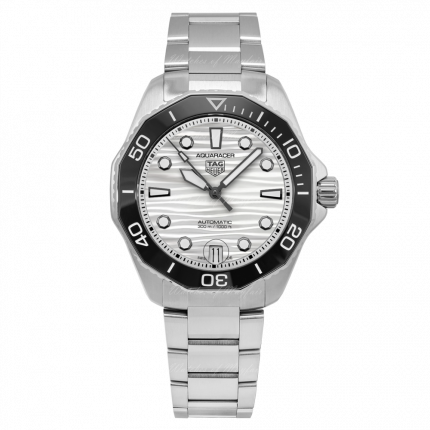 Tag Heuer Aquaracer Professional 300 Automatic White Dial Silver Steel Strap Watch for Men - WBP231C.BA0626 Buy Now By Tag Heuer