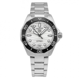 Tag Heuer Aquaracer Professional 300 Automatic White Dial Silver Steel Strap Watch for Men - WBP231C.BA0626 Buy Now By Tag Heuer