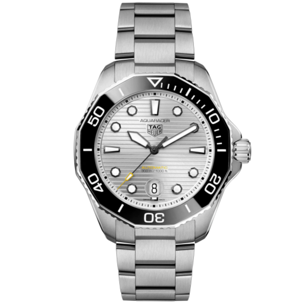 Tag Heuer Aquaracer Professional 300 Automatic Silver Dial Silver Steel Strap Watch for Men - WBP201C.BA0632 Buy Now By Tag Heuer