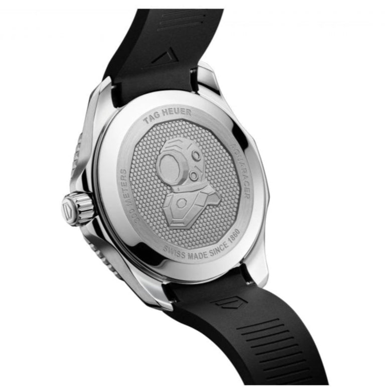 Tag Heuer Aquaracer Professional 300 Automatic Black Dial Black Rubber Strap Watch for Men - WBP201A.FT6197 Buy Now By Tag Heuer