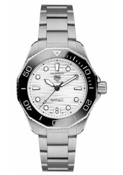 Tag Heuer Aquaracer Professional 300 Automatic White Dial Silver Steel Strap Watch for Men - WBP231C.BA0626 Buy Now By Tag Heuer