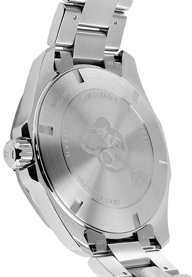 Tag Heuer Aquaracer Blue Dial Silver Steel Strap Watch for Men - WAY101C.BA0746 Buy Now By Tag Heuer