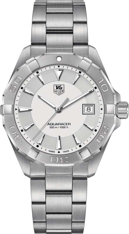 Tag Heuer Aquaracer White Dial Watch for Men - WAY2111.BA0928 Buy Now By Tag Heuer