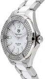 Tag Heuer Aquaracer Diamonds White Dial Two Tone Steel Strap Watch for Women - WAY131F.BA0914 Buy Now By Tag Heuer