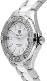 Tag Heuer Aquaracer Diamonds White Dial Two Tone Steel Strap Watch for Women - WAY131F.BA0914 Buy Now By Tag Heuer