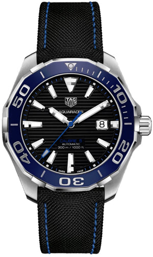 Tag Heuer Aquaracer Black Dial Watch for Men - WAY201C.FC6395 Buy Now By Tag Heuer