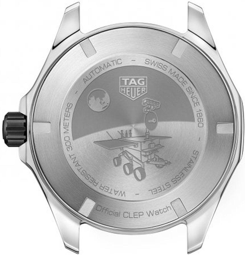 Tag Heuer Aquaracer Calibre 5 Moon Black Dial Black Nylon Strap Watch for Men - WAY201J.FC6370 Buy Now By Tag Heuer