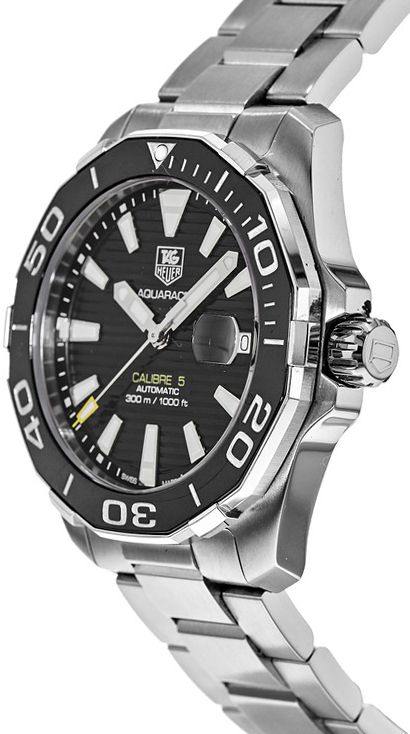 Tag Heuer Aquaracer Black Dial Watch for Men - WAY211A.BA0928 Buy Now By Tag Heuer