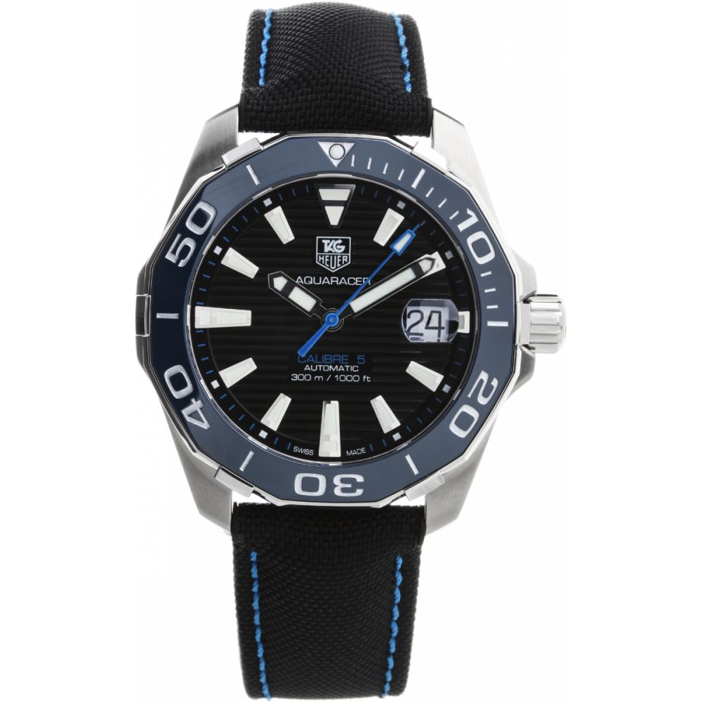 Tag Heuer Aquaracer Blue Dial Watch for Men - WAY211B.FC6363 Buy Now By Tag Heuer