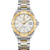 Tag Heuer Aquaracer Automatic White Dial Two Tone Steel Strap Watch for Men - WAY2151.BD0912 Buy Now By Tag Heuer