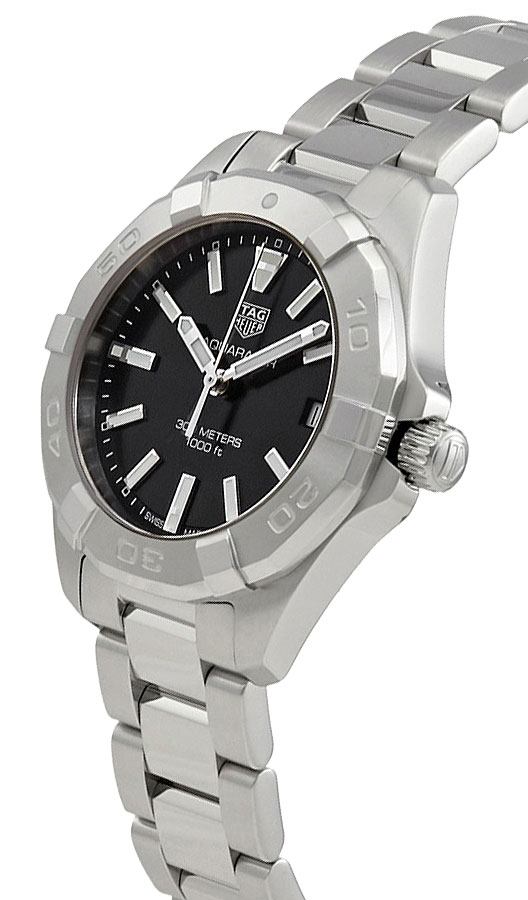 Tag Heuer Aquaracer Black Dial Silver Steel Strap Watch for Women - WBD1310.BA0740 Buy Now By Tag Heuer