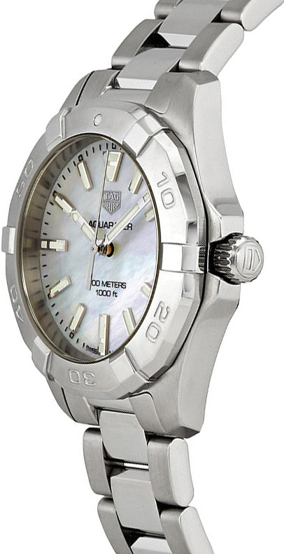 Tag Heuer Aquaracer White Mother of Pearl Dial Watch for Women - WBD1311.BA0740 Buy Now By Tag Heuer