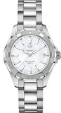 Tag Heuer Aquaracer Mother of Pearl Dial Silver Steel Strap Watch for Women - WBD131A.BA0748 Buy Now By Tag Heuer