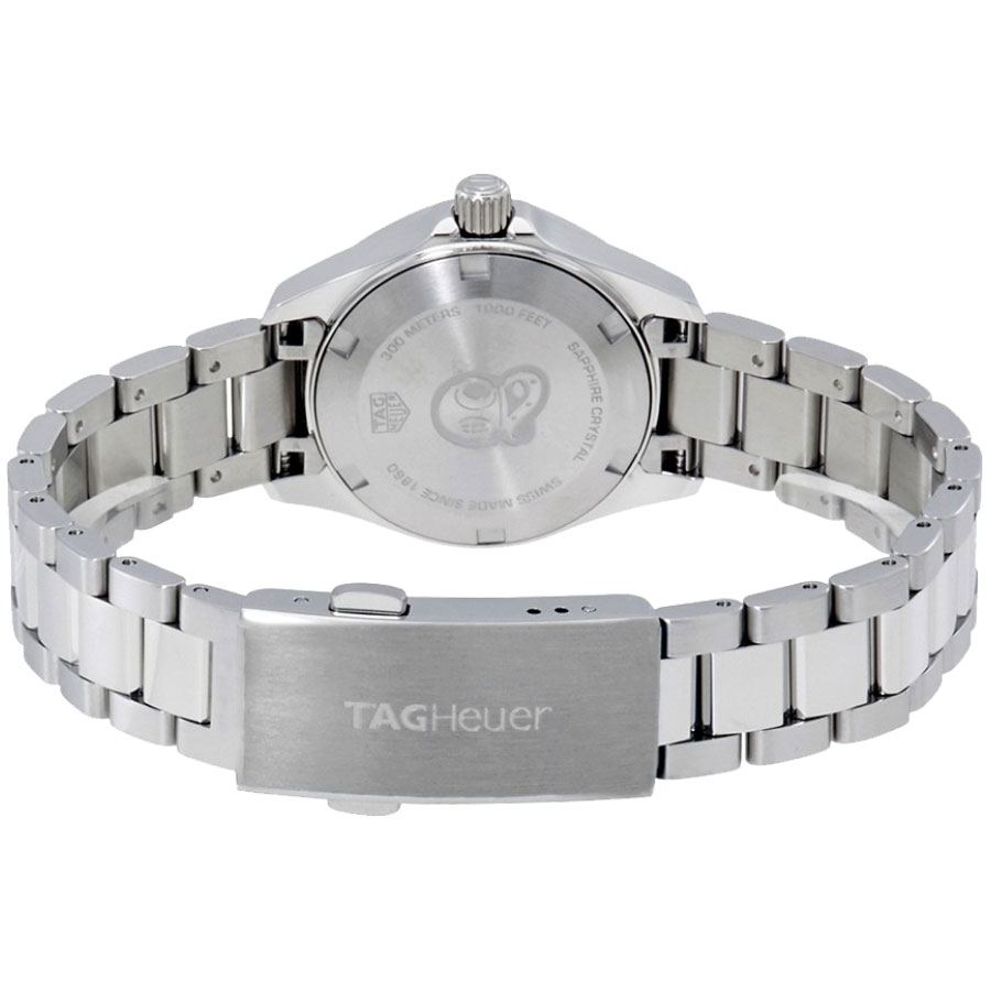 Tag Heuer Aquaracer Diamonds Mother of Pearl White Dial Silver Steel Strap Watch for Women - WBD1413.BA0741 Buy Now By Tag Heuer