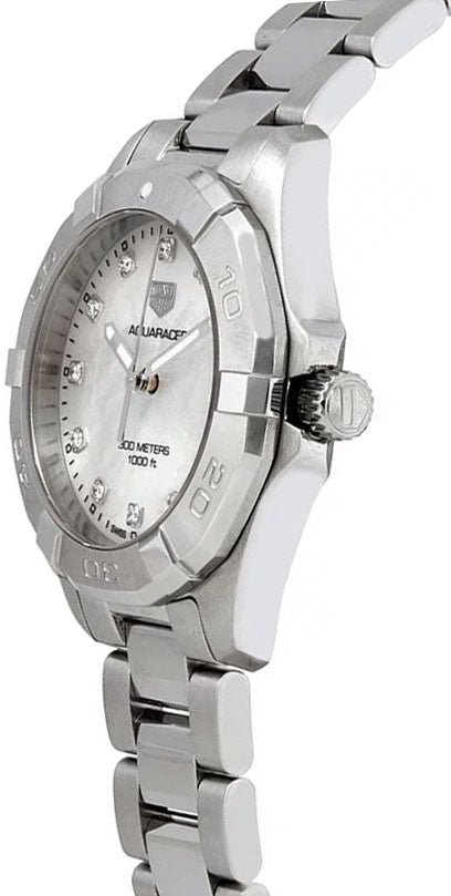 Tag Heuer Aquaracer White Mother of Pearl Dial Watch for Women - WBD1314.BA0740 Buy Now By Tag Heuer