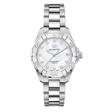 Tag Heuer Aquaracer White Mother of Pearl Dial Watch for Women - WBD1314.BA0740 Buy Now By Tag Heuer