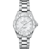 Tag Heuer Aquaracer White Mother of Pearl Dial Watch for Women - WBD1314.BA0740 Buy Now By Tag Heuer
