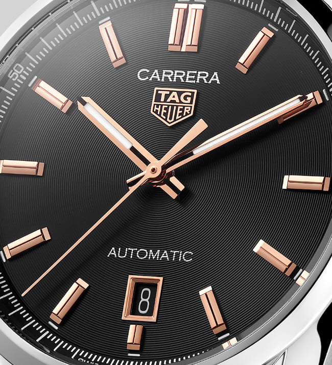 Tag Heuer Carrera Black Dial Silver Steel Strap Watch for Men - WBN2113.BA0639 Buy Now By Tag Heuer