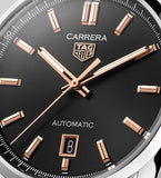 Tag Heuer Carrera Black Dial Silver Steel Strap Watch for Men - WBN2113.BA0639 Buy Now By Tag Heuer