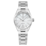 Tag Heuer Carrera Mother of Pearl Dial Silver Steel Strap Watch for Women - WBN2410.BA0621 Buy Now By Tag Heuer
