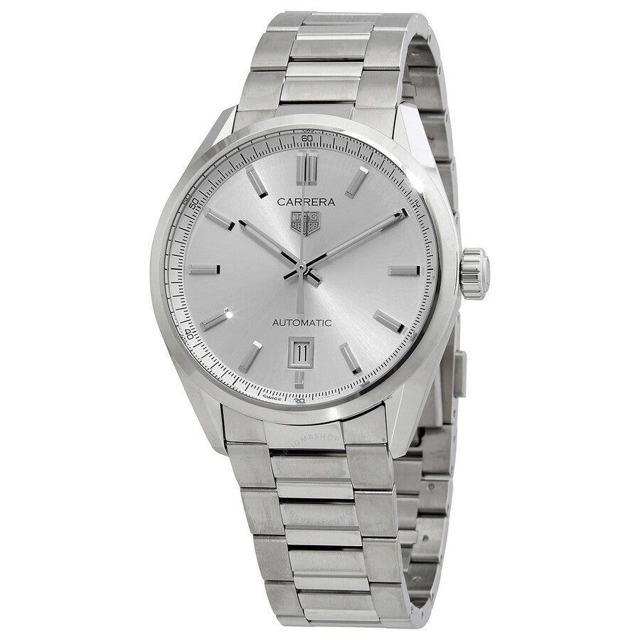 Tag Heuer Carrera Date Silver Dial Silver Steel Strap Watch for Women - WBN2111.BA0639 Buy Now By Tag Heuer