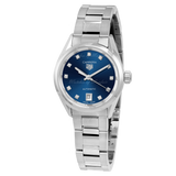 Tag Heuer Carrera Diamonds Blue Dial Silver Steel Strap Watch for Women - WBN2413.BA0621 Buy Now By Tag Heuer