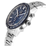 Tag Heuer Carrera Chronograph Blue Dial Silver Steel Strap Watch for Men - CBN2A1A.BA0643 Buy Now By Tag Heuer