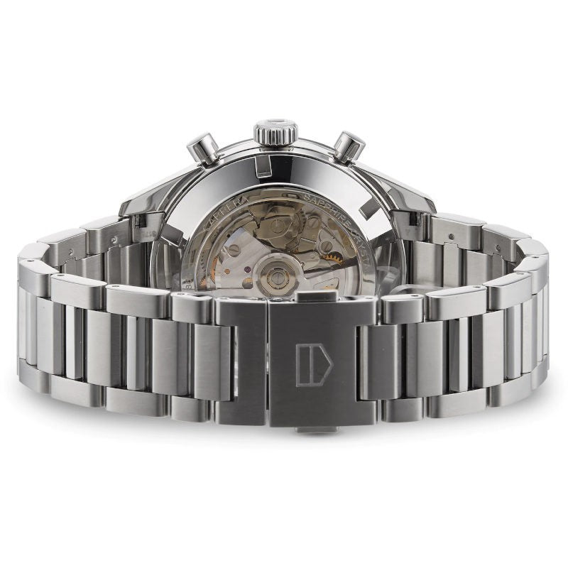 Tag Heuer Carrera Automatic Chronograph Blue Dial Silver Steel Strap Watch for Men - CBK2115.BA0715 Buy Now By Tag Heuer