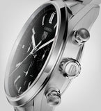 Tag Heuer Carrera Chronograph Black Dial Silver Steel Strap Watch for Men - CBN2010.BA0642 Buy Now By Tag Heuer